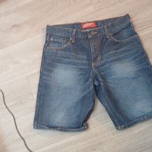Men's Blue Denim Shorts
